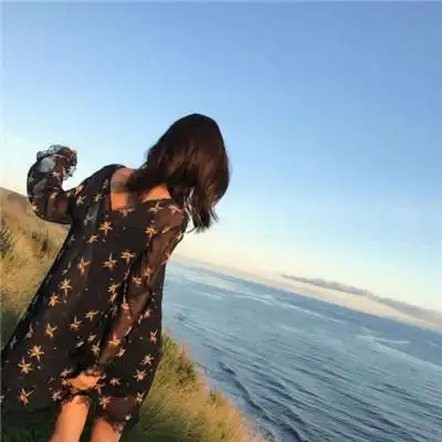 女生头像校园风背影