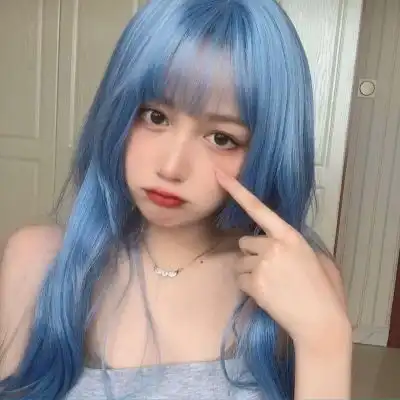 头像女绿色系欧美蓝色系