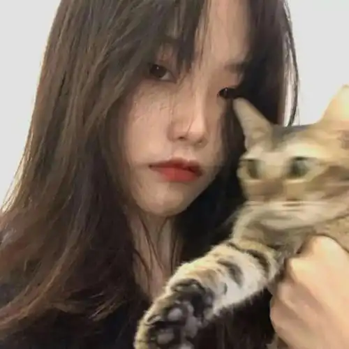 头像图片丨女生头像丨可爱的猫系女头1214