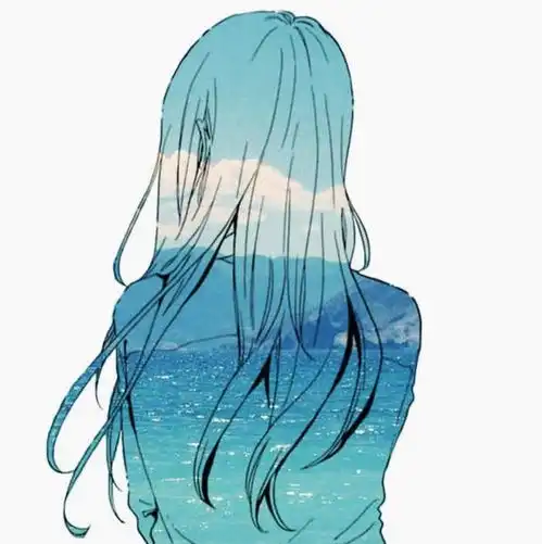 简约系男生头像背影动漫