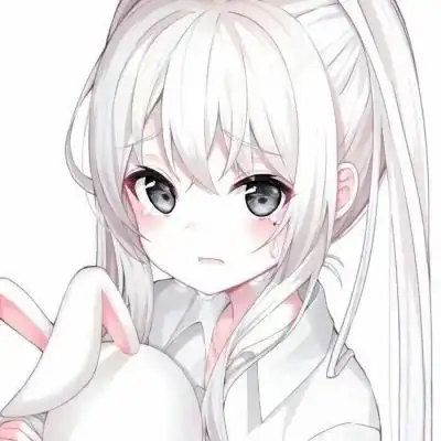 2021白色系女生动漫头像很受小仙女欢迎的女头
