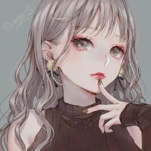 绘画女生头像