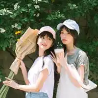 闺蜜头像二人合影姿势大全微信头像图片大全