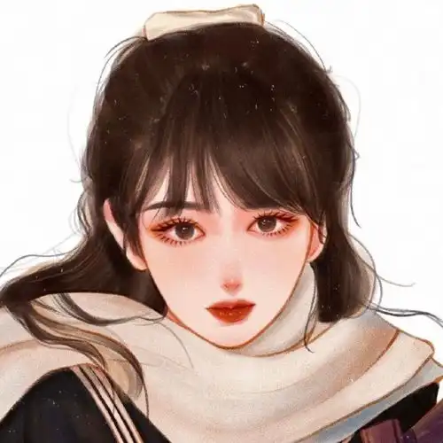 qq头像女生卡通手绘头像