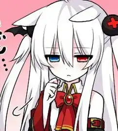 这个人物是哪个动漫,银色头发猫耳朵眼睛一个红色一个蓝色