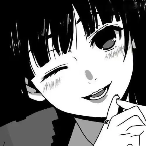 女生头像简约风系动漫黑