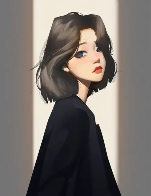 ins酷酷女孩头像