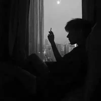 男生的头像霸气动漫男生头像真人冷酷帅气背影1002期