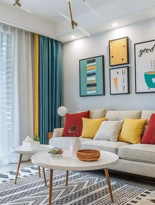 蓝色系高颜值头像北欧