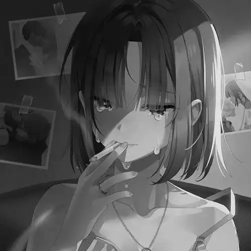 动漫头像丨微丧头像