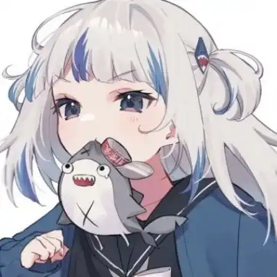 鲨鱼娘噶呜古拉小鲨鱼