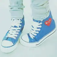 关于帆布鞋的头像,唯美点的,多来几张