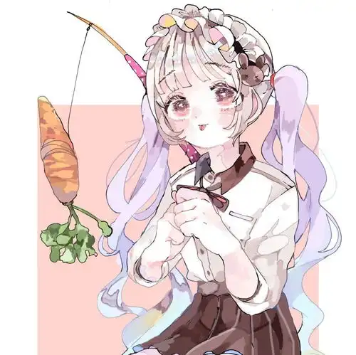 可爱风动漫头像二斤桃花酿作酒,万杯不及你温柔