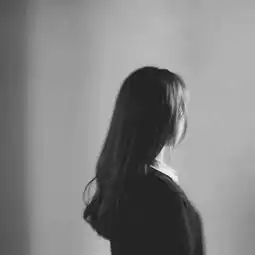 求情侣头像,黑白色,双人背影,一对,急