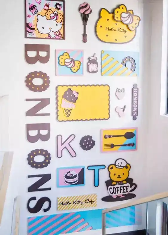 岭南天地粉色魔咒hellokitty下午茶满足你的少女心