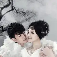 婚纱系的情侣头像一对情