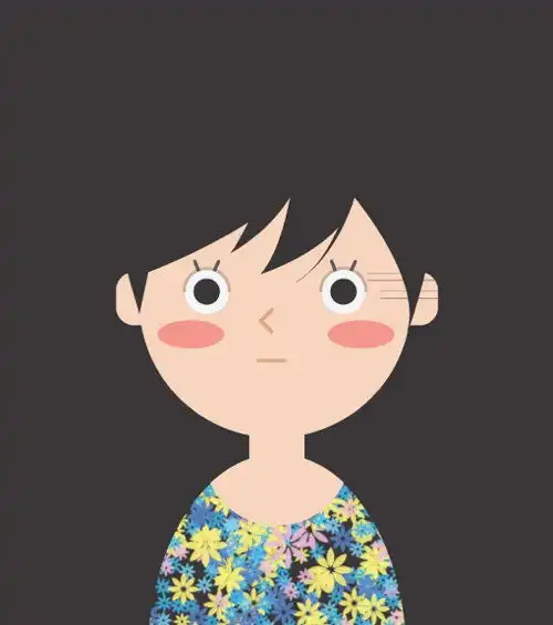 韩国yijooho萌系插画人物作品