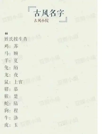 穿越回几年前的qq空间,测测你的古风名是什么