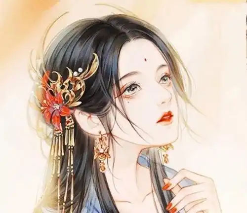 女头古风系列头像图片冷