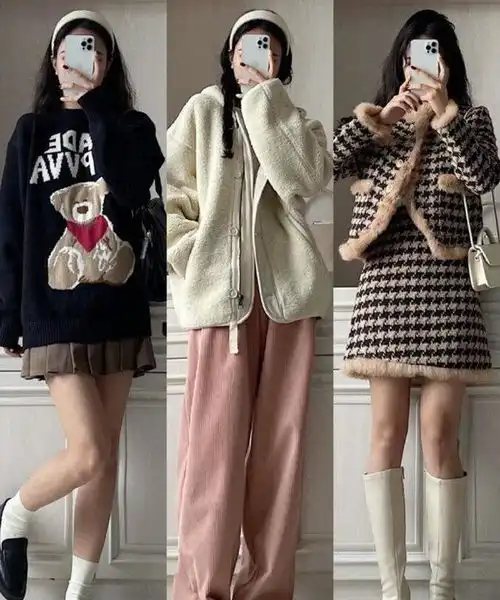 百搭耐看的韩系慵懒风,温柔又大气,照着穿就很美