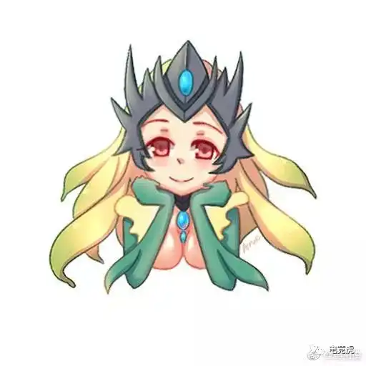 lol妹子头像你的小可爱辅助在看着你哟