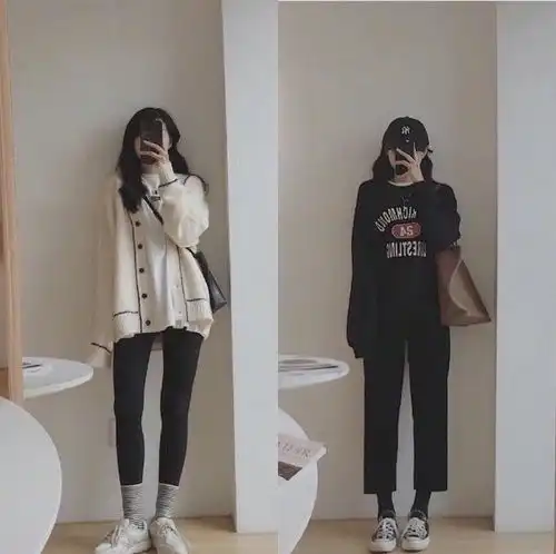 冬天适合穿深色系衣服搭配,显瘦又有气质,你值得拥有