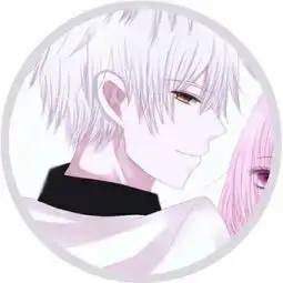 萌系情头一人一半动漫头