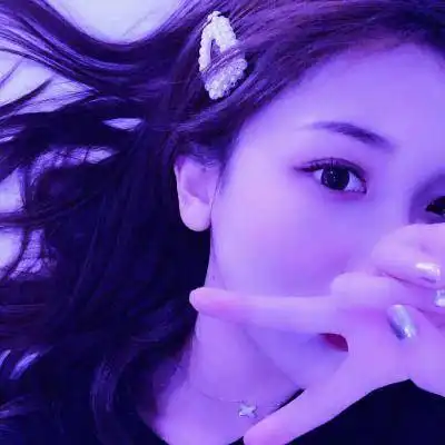 女生头像紫色系少女