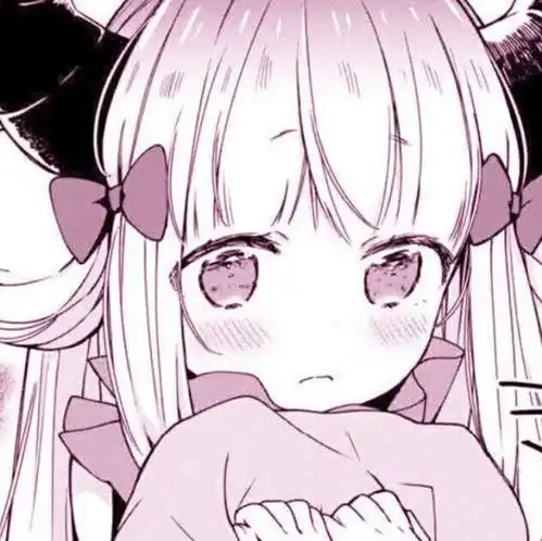 粉色系列可爱少女头像动