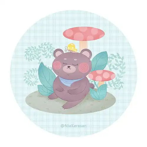 小动物插画