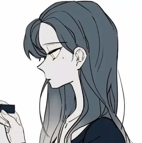 微微丧系动漫闺蜜头像