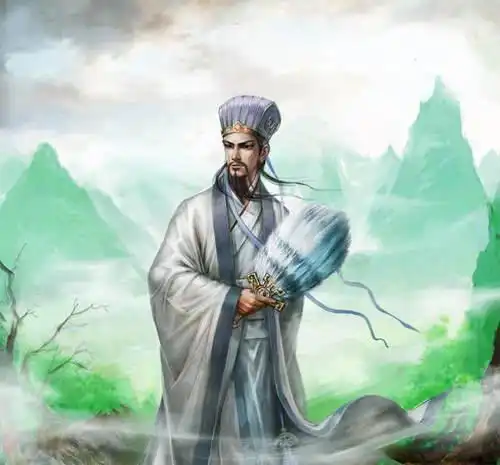 民间传说诸葛亮跳大神,坐着簸箕到襄阳