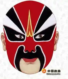 那红色的京剧脸谱是谁性格和名字