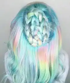 有一种发色叫全息色