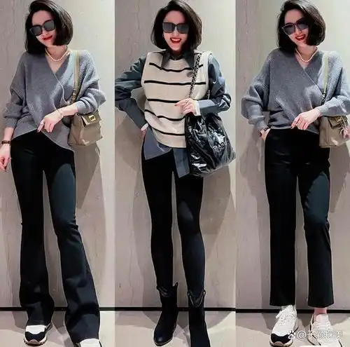 50岁女人别穿一身黑了,试试这些显白色,真是高级又体面