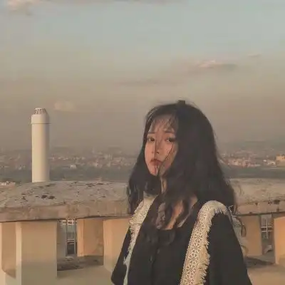 原宿风暗黑系女生头像真人孤独堕落女生头像高冷