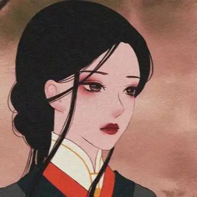 动漫女生头像高冷侧脸霸