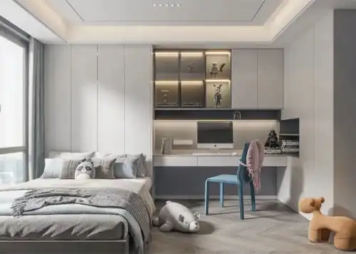 男孩房精选,富有想象力的的治愈蓝色系