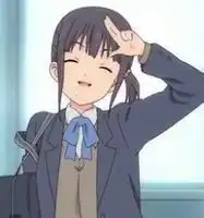 萌萌哒头像女生卡通脸上右边带痣的