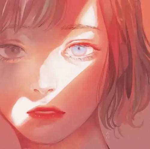 仙系女生动漫头像手绘女