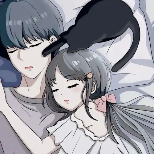 韩系动漫头像情头南墙