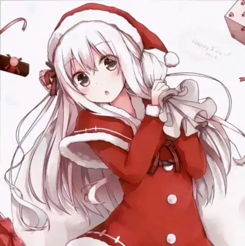 适合圣诞节用的动漫女头