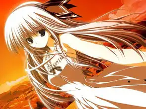 系着黑色头带的白发女孩是谁