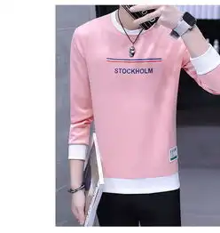 秋装新款日系卫衣学生韩版修身大码套头卫衣潮男