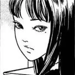 黑白素描头像女生个性漫画头像没有你陪我也得回家啊