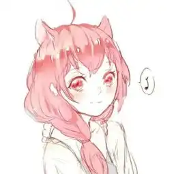 动漫粉色系头像女女生