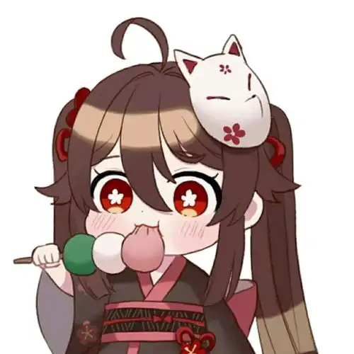 原神胡桃表情包91张无水印