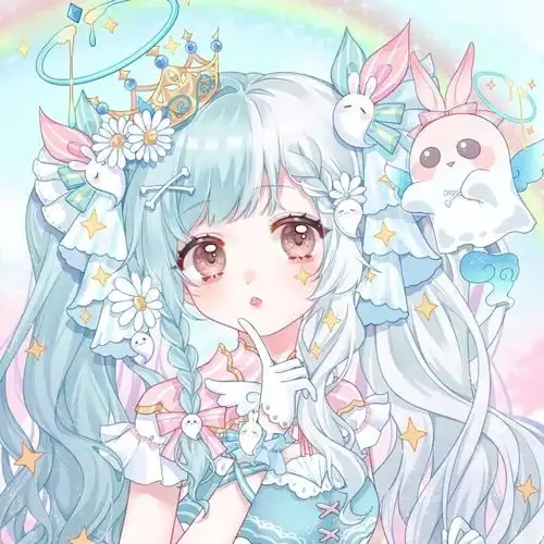 女生可爱系列头像动漫女