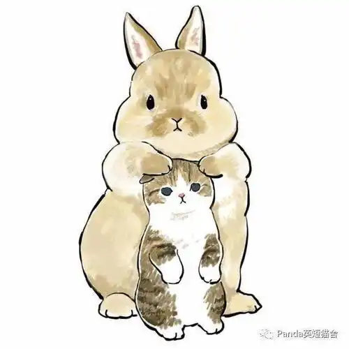 这猫猫也太萌了吧,可爱到极致巨量猫猫插画