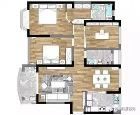 125㎡治愈系北欧风三居,带你回归宁静的心灵